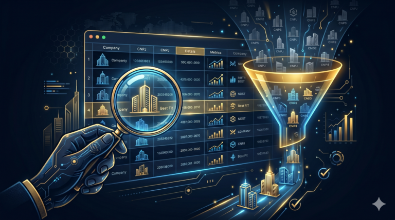 Comprar lista de empresas segmentada por CNAE para prospecção B2B