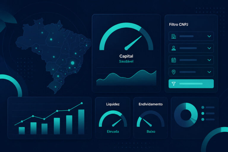 Capital social na prospecção B2B: filtro de CNPJs por potencial de compra