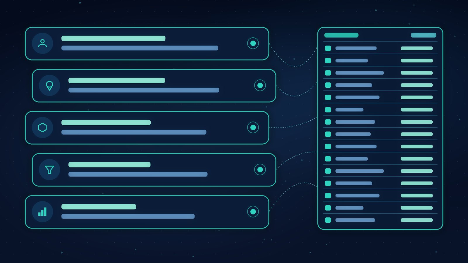 Dividir carteira de clientes por CNAE, UF, município e porte empresarial no CRM sem sobreposição