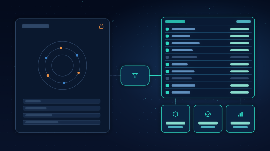 Plataforma de Prospecção B2B comparando plataforma contínua e lista personalizada de dados cadastrais de CNPJ em CSV ou Excel