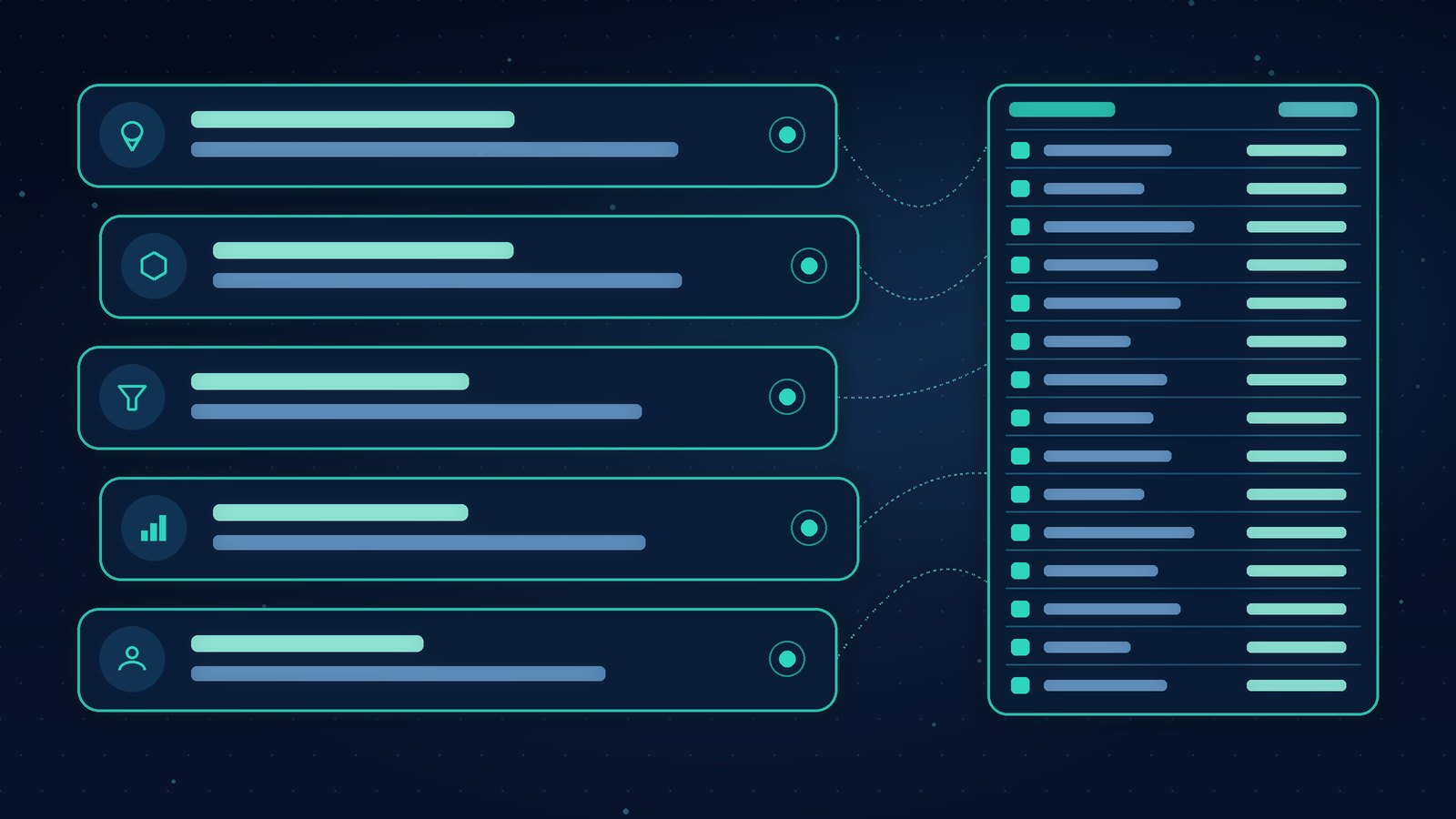 Filtro de porte empresarial e natureza jurídica combinando ME, EPP, Demais Empresas, LTDA e S/A