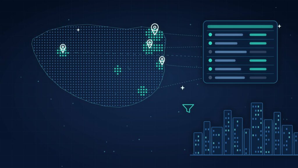 Lista de empresas de Santa Catarina em mapa e planilha de dados para prospecção B2B