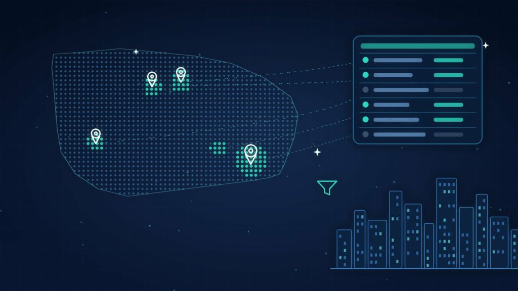 Lista de empresas do Paraná em mapa e planilha de dados para prospecção B2B